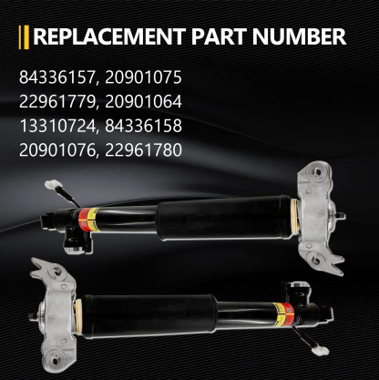 Rear Magnetic Shock Absorber Assembly (1 Pair) | Fit for Buick LaCrosse 2.4L / 3.6L 2010–2016