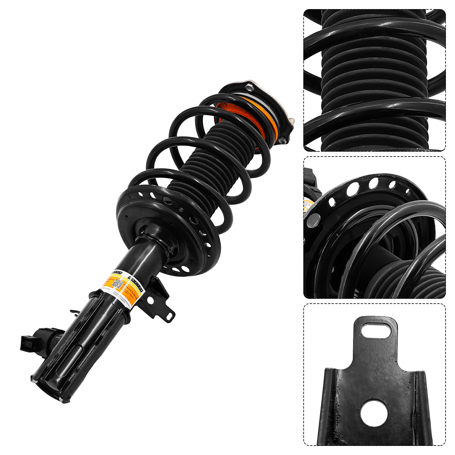 2PCS Front Magnetic Shock Struts Assy fit for 2017-2019 Cadillac XT5 AWD with chassis control. With variable damping