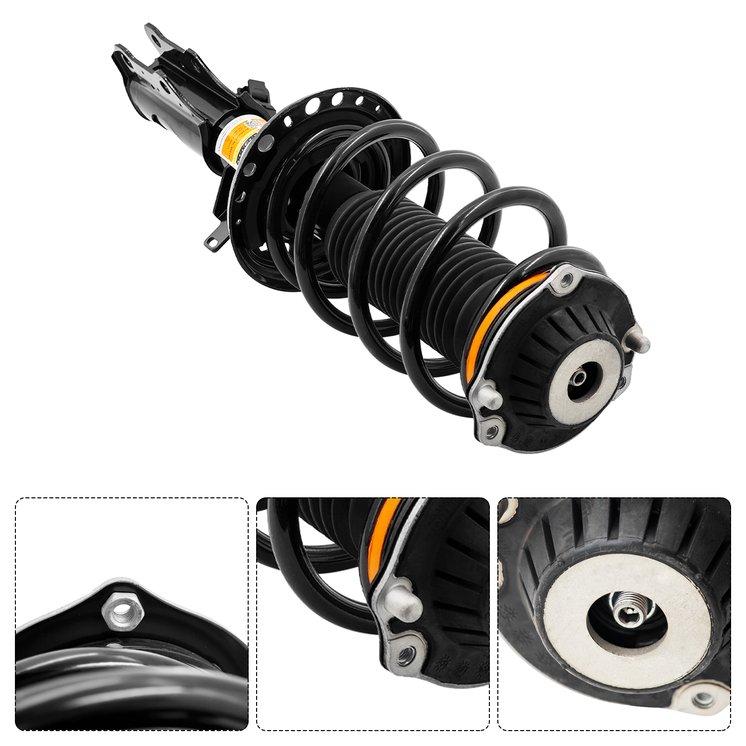 2PCS Front Magnetic Shock Struts Assy fit for 2017-2019 Cadillac XT5 AWD with chassis control. With variable damping