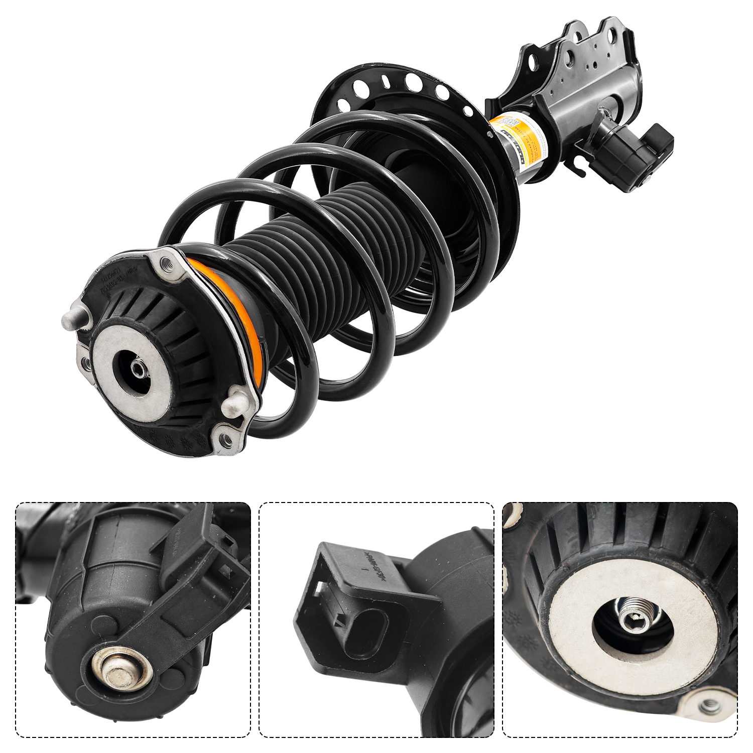 2PCS Front Magnetic Shock Struts Assy fit for 2017-2019 Cadillac XT5 AWD with chassis control. With variable damping