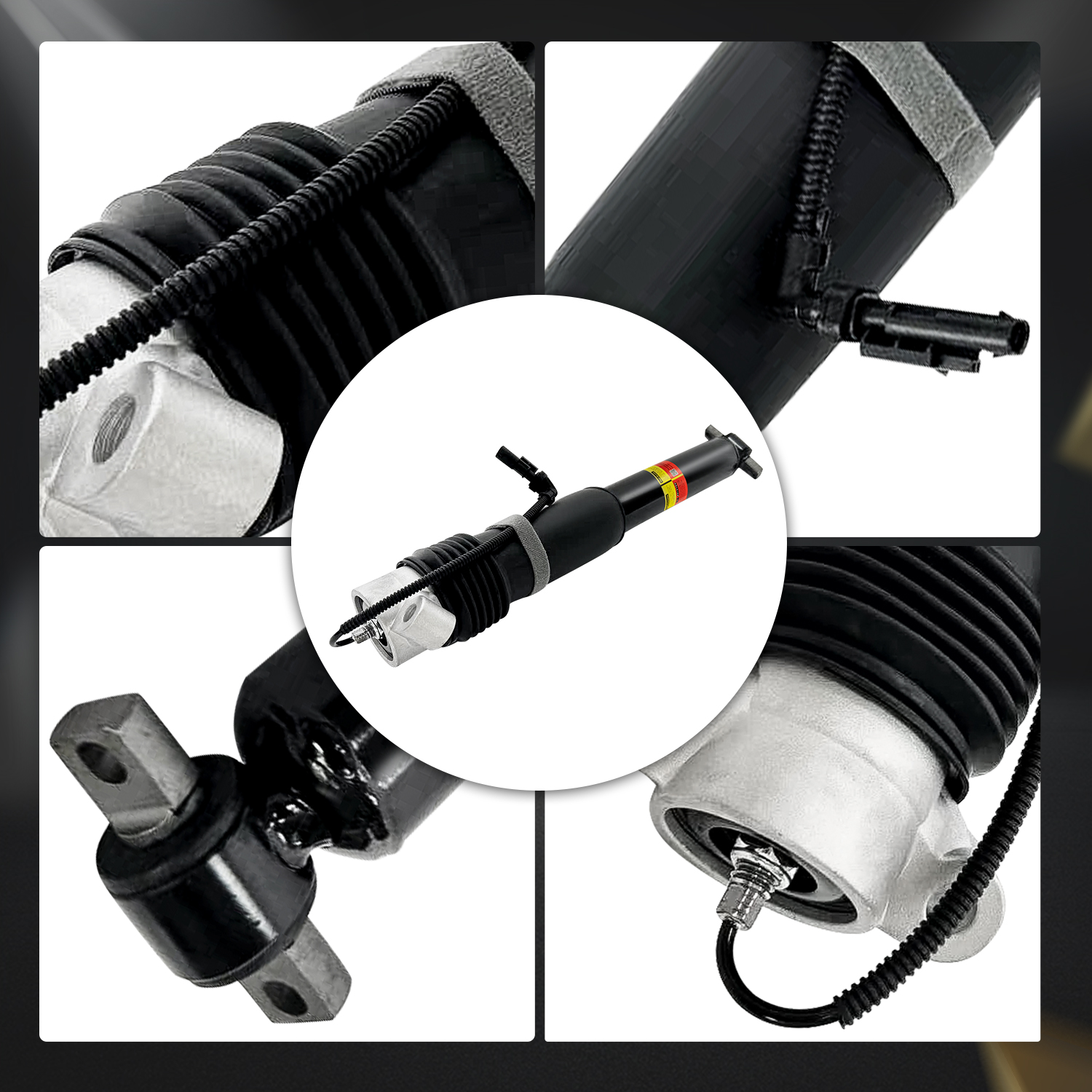 2PCS Front Magnetic Shock Absorber fit for Chevy Corvette C7 2014-2019