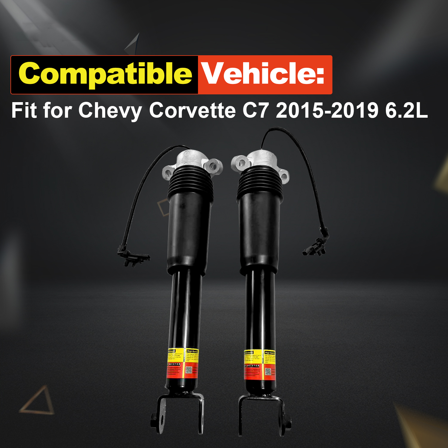 2PCS Rear MagneRide Shock Absorbers 84235050 Fit for Chevrolet C7 Corvette 2015-2019 