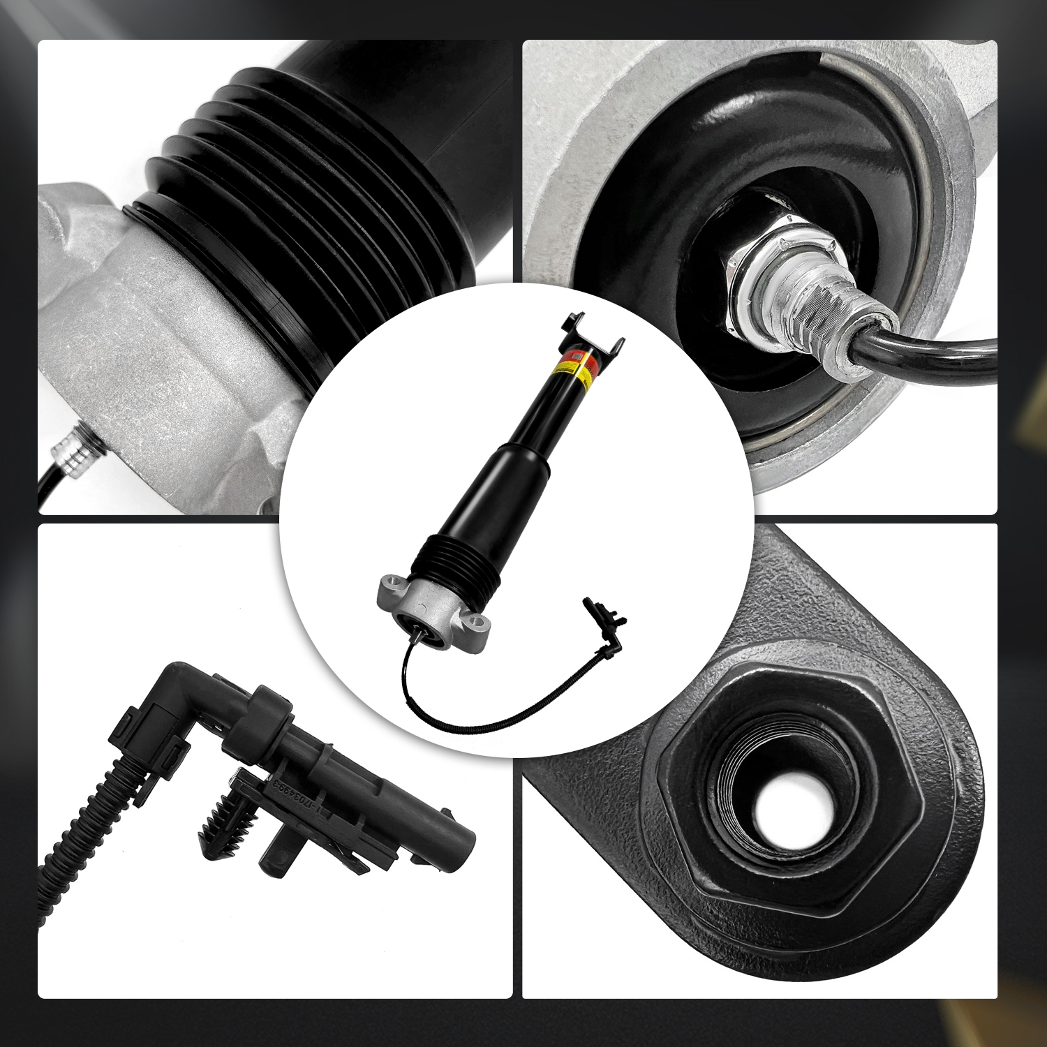 4PCS Front Rear Magnetic Shock Absorber Kit fit for Chevy Corvette C7 2014-2019