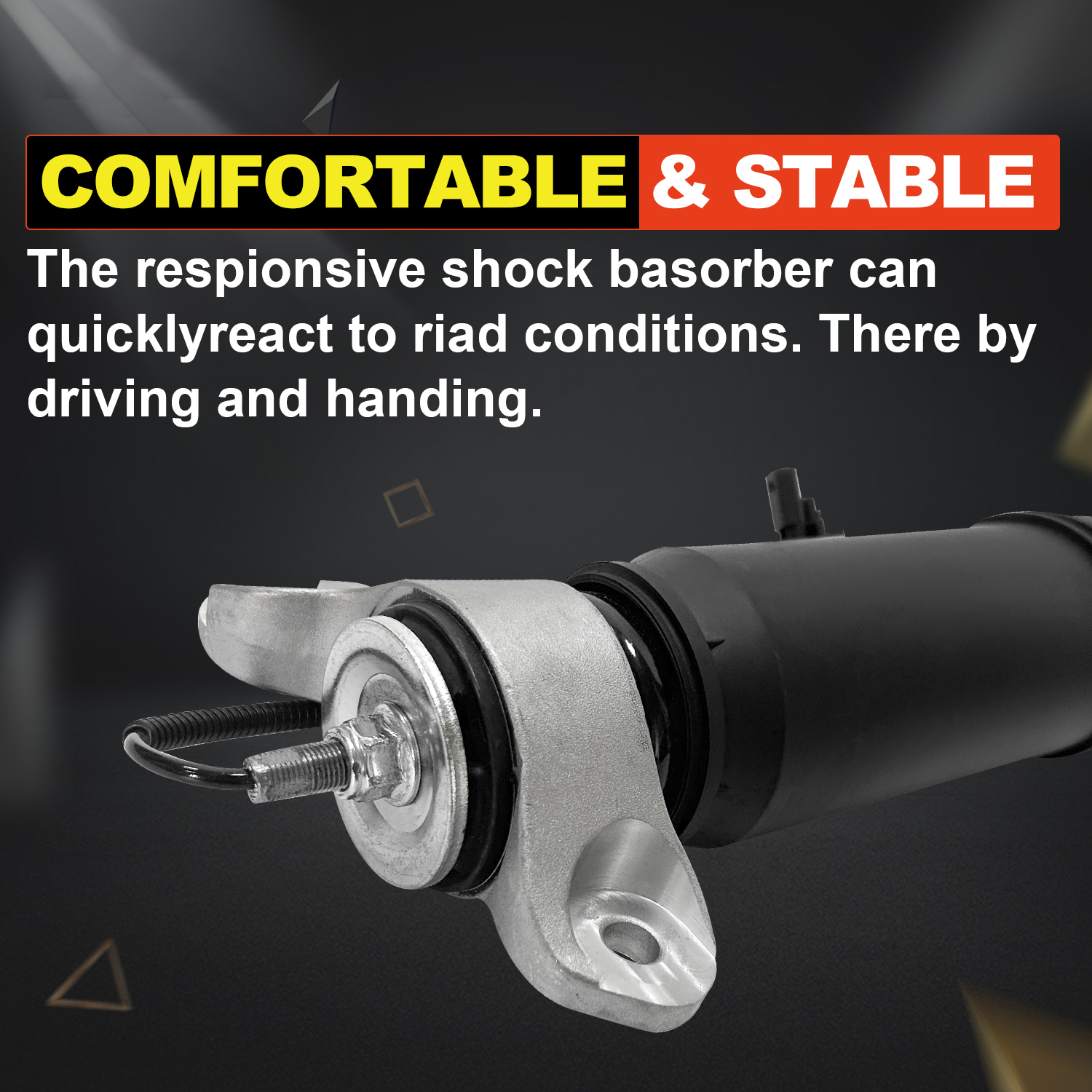 1 Pair Rear Shock Absorber Assembly with Magnetic Ride Control Kit fit for Chevrolet Camaro 2016-2024