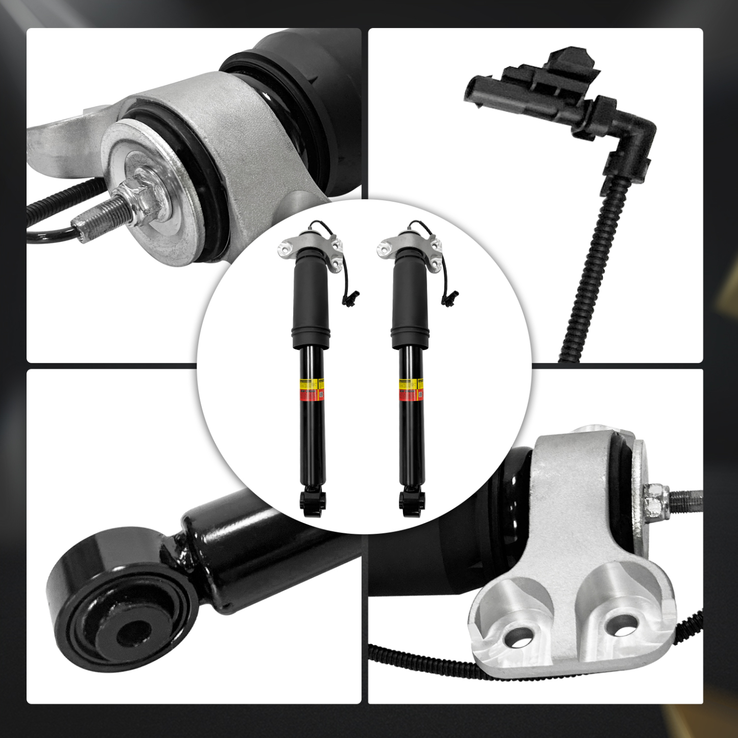 1 Pair Rear Shock Absorber Assembly with Magnetic Ride Control Kit fit for Chevrolet Camaro 2016-2024