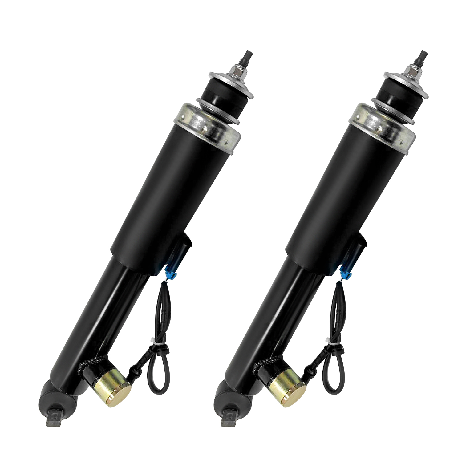 Pair Front Shock Absorbers Struts w/Adaptive fit for Chevrolet Corvette C5 1997-2002