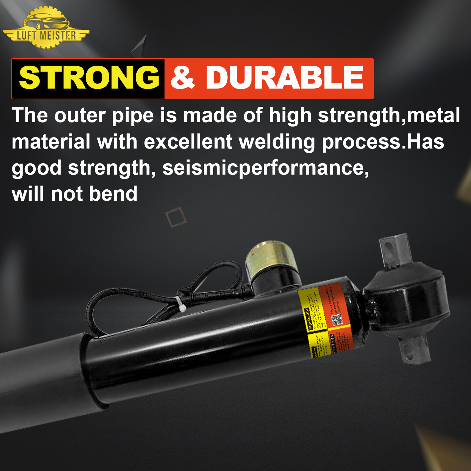 Pair Front Shock Absorbers Struts w/Adaptive fit for Chevrolet Corvette C5 1997-2002