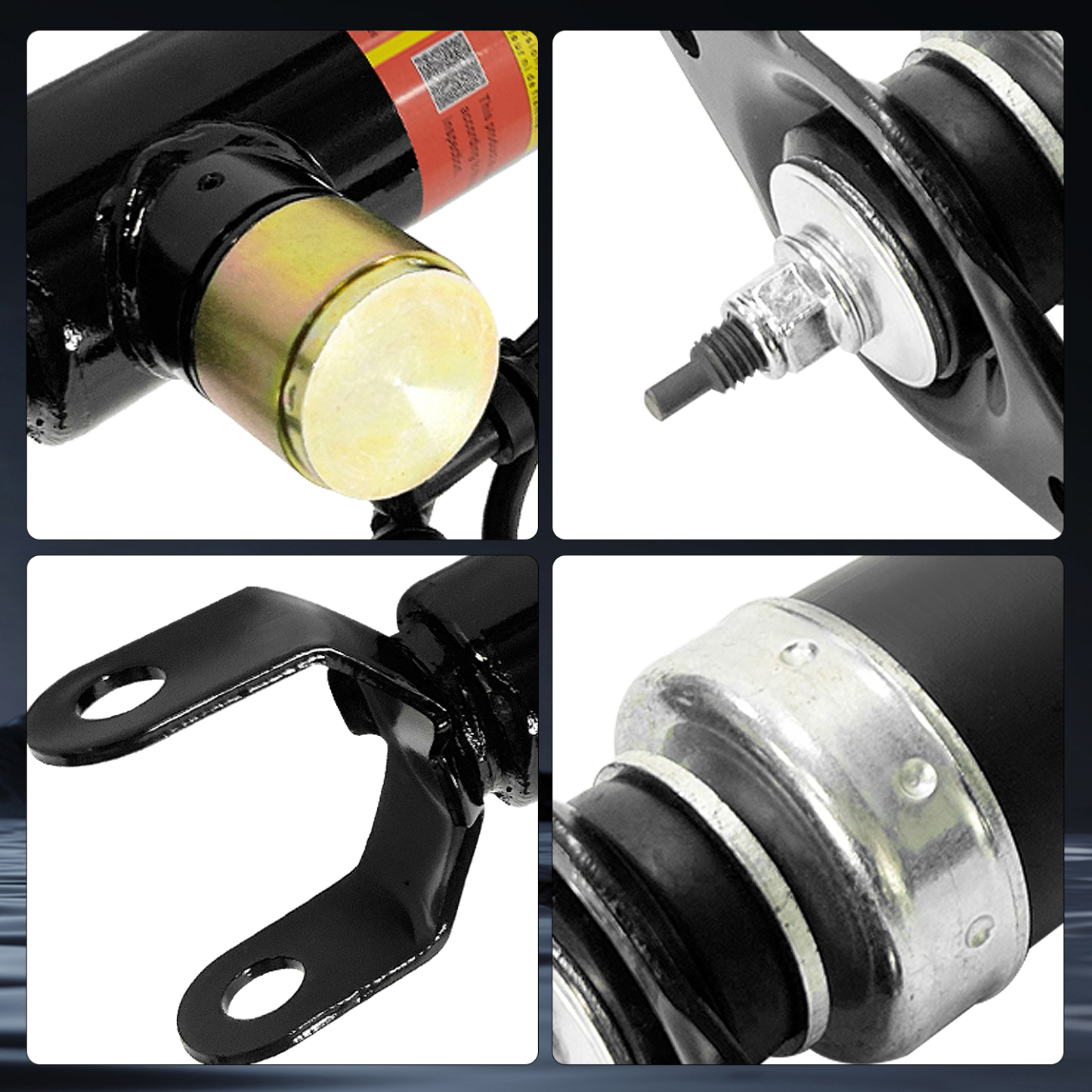 Pair Rear Shock Absorber Struts Assembly w/Adaptive fit for Chevrolet Corvette C5 1997-2002