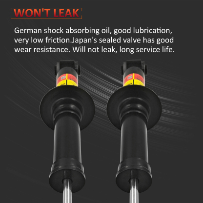 2PCS Rear Shock Absorber w/Magnetic fit for Cadillac Escalade ESV, Chevy Suburban Tahoe, GMC Yukon XL 2021-2024 84808104 84808106