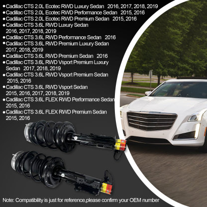 2014-2020 Cadillac CTS Front Magnetic Shock Struts Assembly 23247462 (Only fit for 2WD )