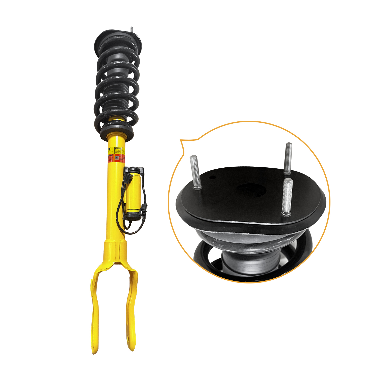 Magnetic Front Shock Absorber Assembly for Jeep Grand Cherokee SRT 6.4L (2012–2015) with Active Damping System