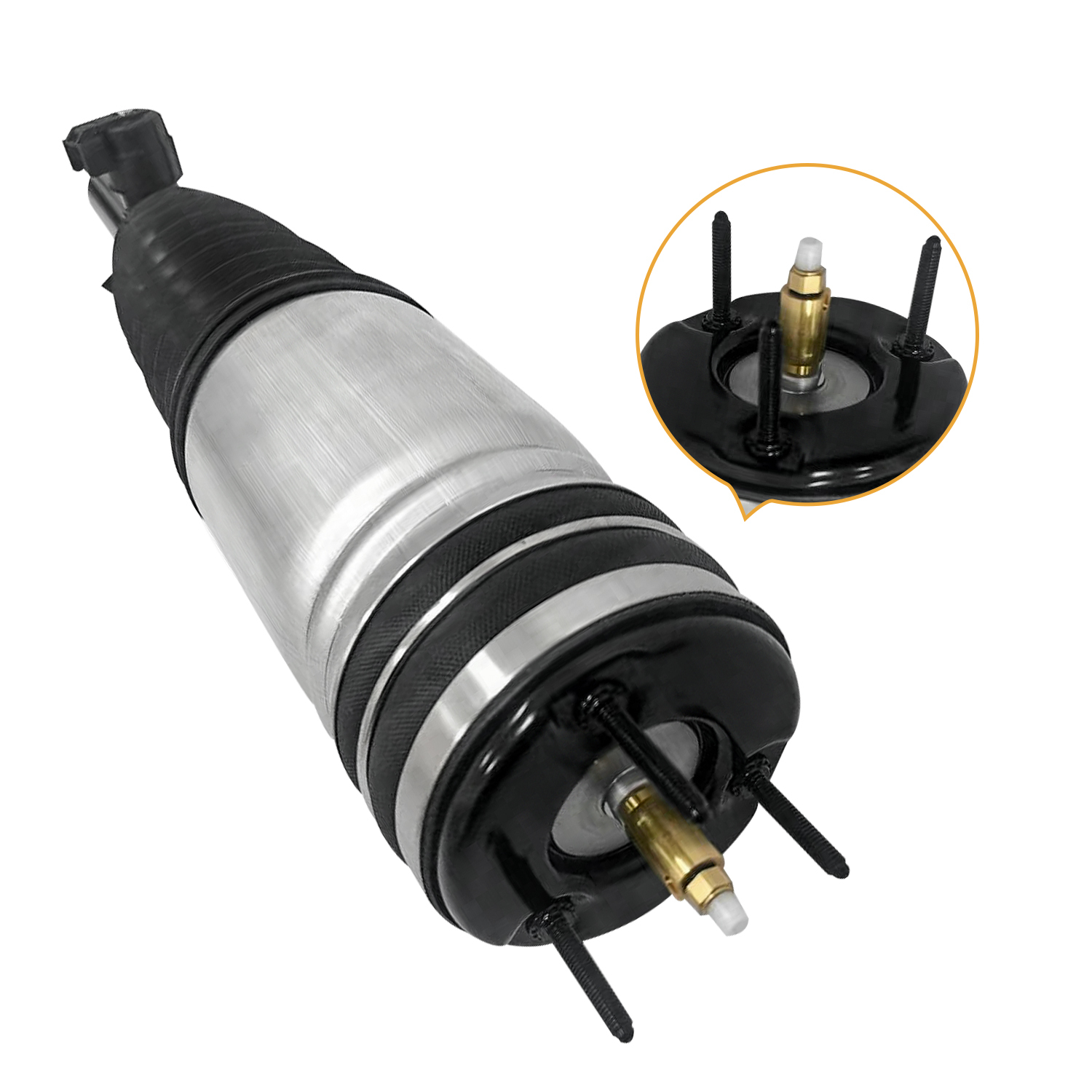 Pair Front Air Suspension Shock Struts Compatible with Jeep Grand Cherokee 2021-2025