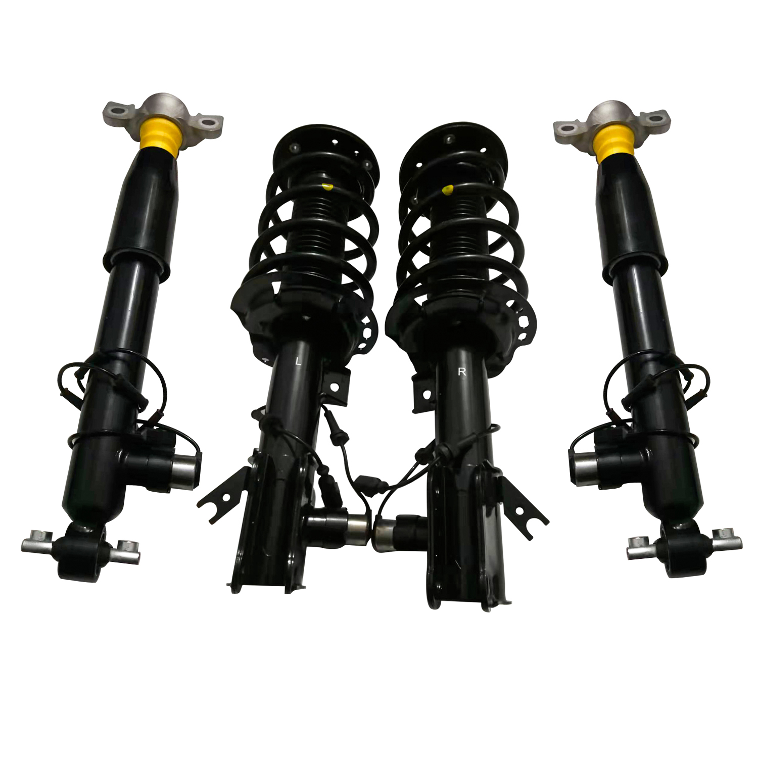 Front Rear Shock Struts Assys Full Set With Electric Fit for 2013-2020 Lincoln MKZ Fusion - 4 Pieces
