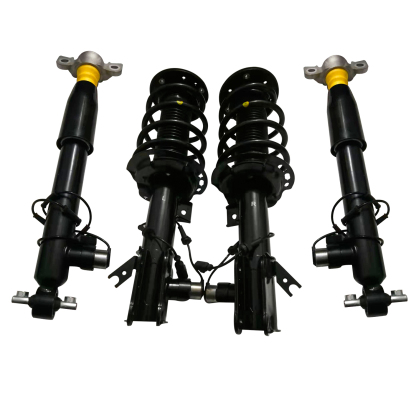 Front Rear Shock Struts Assys Full Set With Electric Fit for 2013-2020 Lincoln MKZ Fusion - 4 Pieces