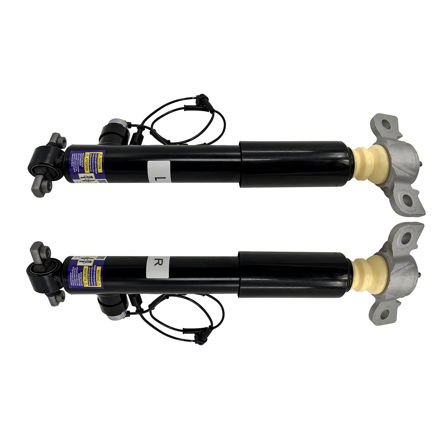 Front Rear Shock Struts Assys Full Set With Electric Fit for 2013-2020 Lincoln MKZ Fusion - 4 Pieces