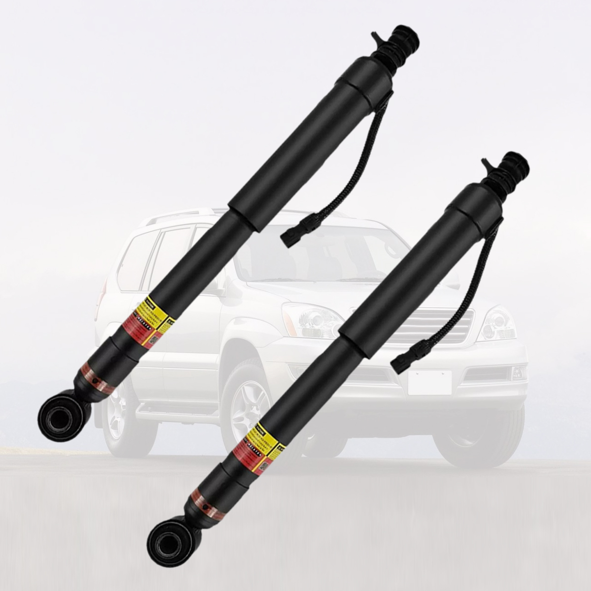 2002-2009 Toyota Lexus GX470 Pair Rear Magnetic Shock Absorber