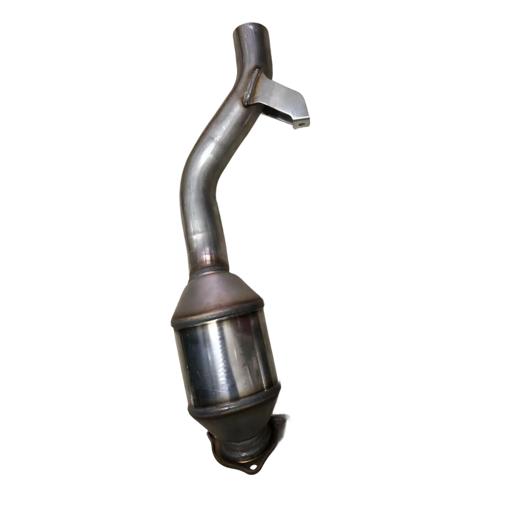 Left Rear Catalytic Converter Exhaust Pipe for Porsche 4.8L V8 Gas Without turbocharger