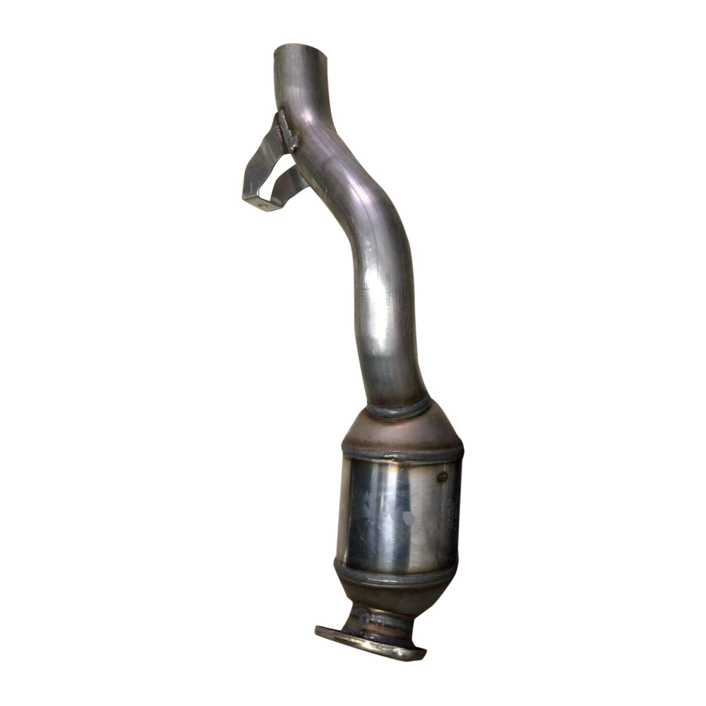 Left Rear Catalytic Converter Exhaust Pipe for Porsche 4.8L V8 Gas Without turbocharger
