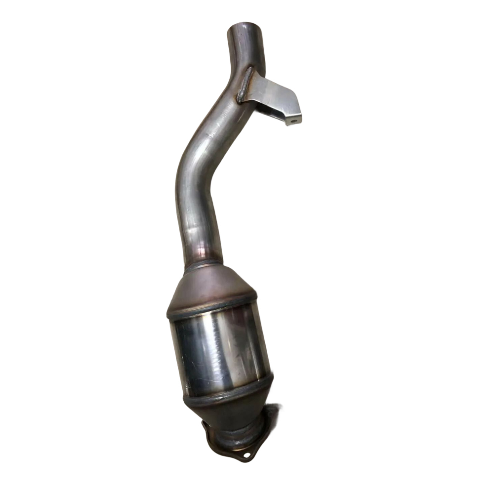 Left Rear Catalytic Converter Exhaust Pipe for Porsche 4.8L V8 Gas Without turbocharger