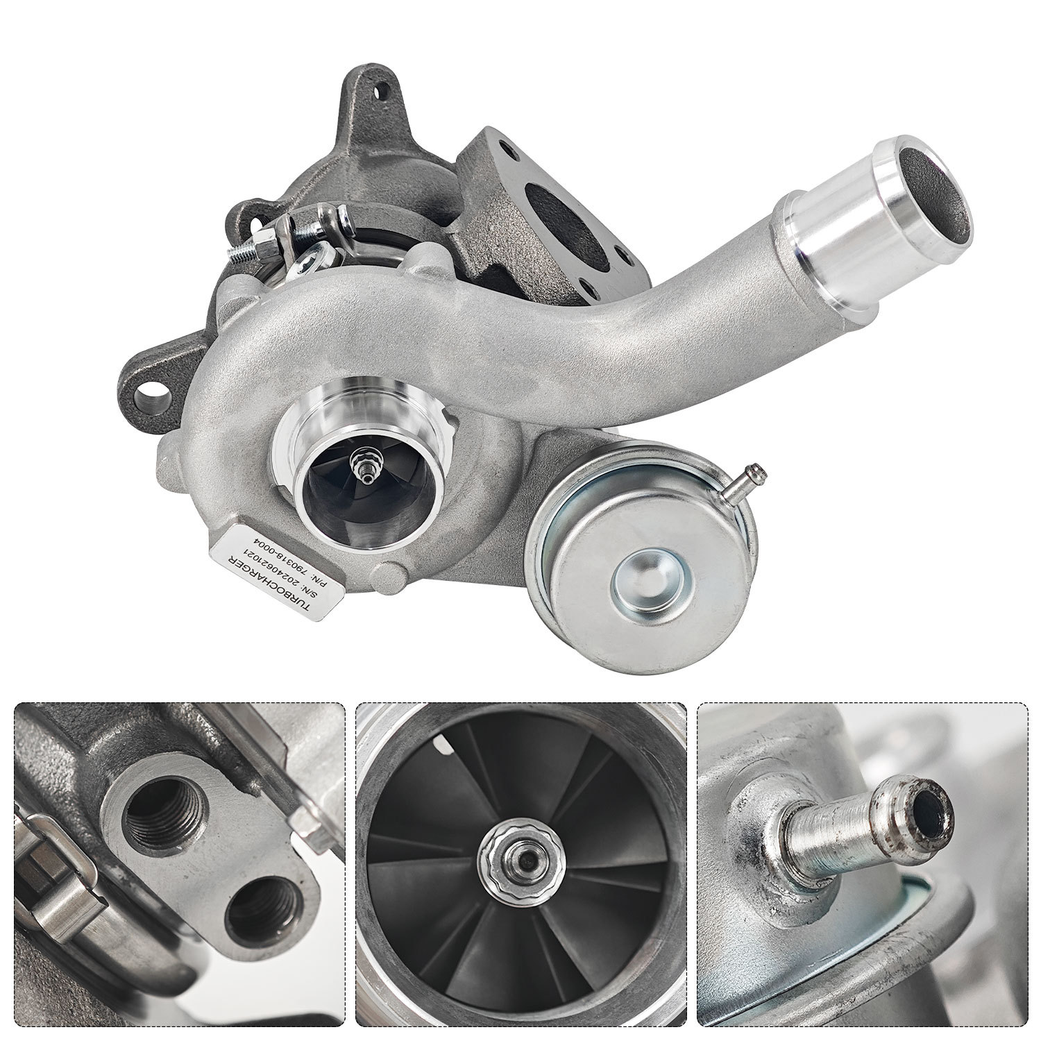 Left & Right Turbochargers Compatible with Ford Explorer Flex Taurus 3.5L & Lincoln MKT MKS 3.5L (2010-2019) – Replaces 790317-0006, 790318-0005, AA5E-9G438-GD