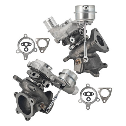 Left & Right Turbochargers Compatible with Ford Explorer Flex Taurus 3.5L & Lincoln MKT MKS 3.5L (2010-2019) – Replaces 790317-0006, 790318-0005, AA5E-9G438-GD