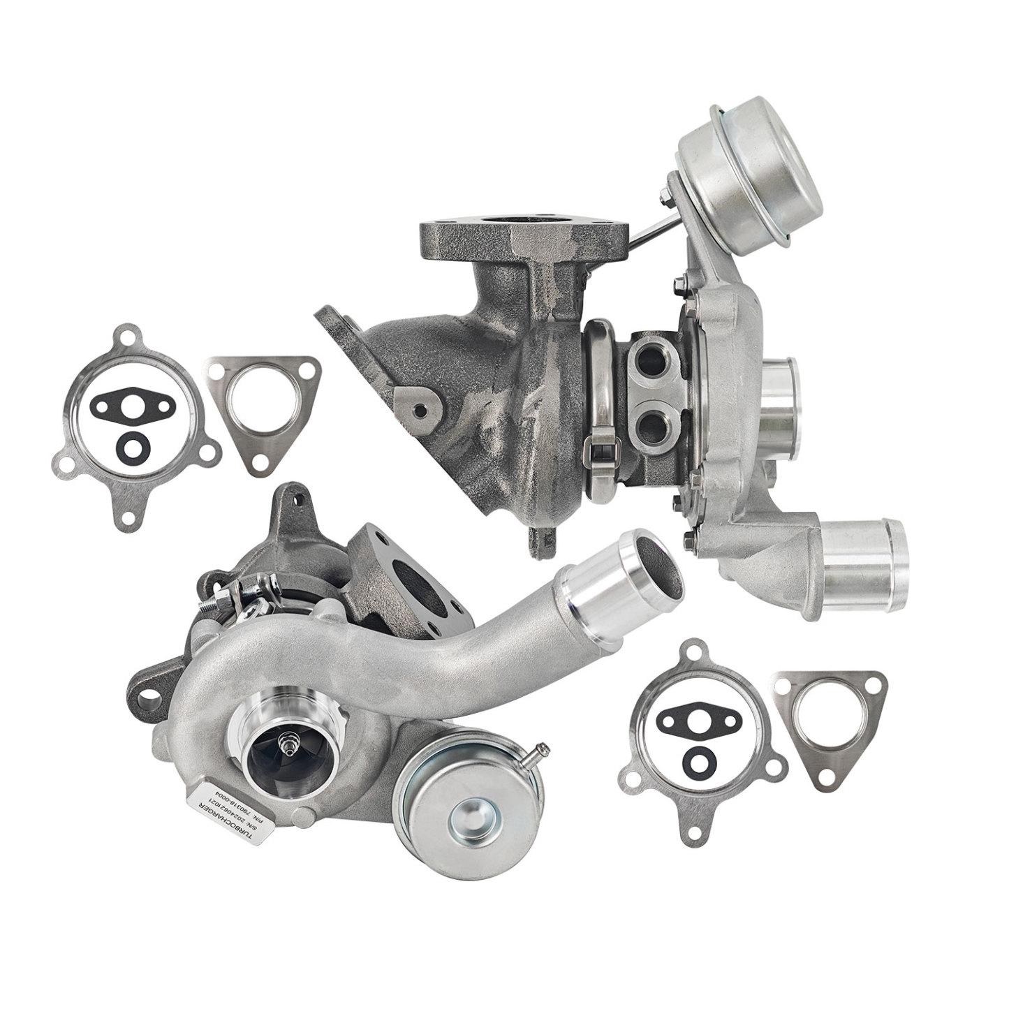 Left & Right Turbochargers Compatible with Ford Explorer Flex Taurus 3.5L & Lincoln MKT MKS 3.5L (2010-2019) – Replaces 790317-0006, 790318-0005, AA5E-9G438-GD