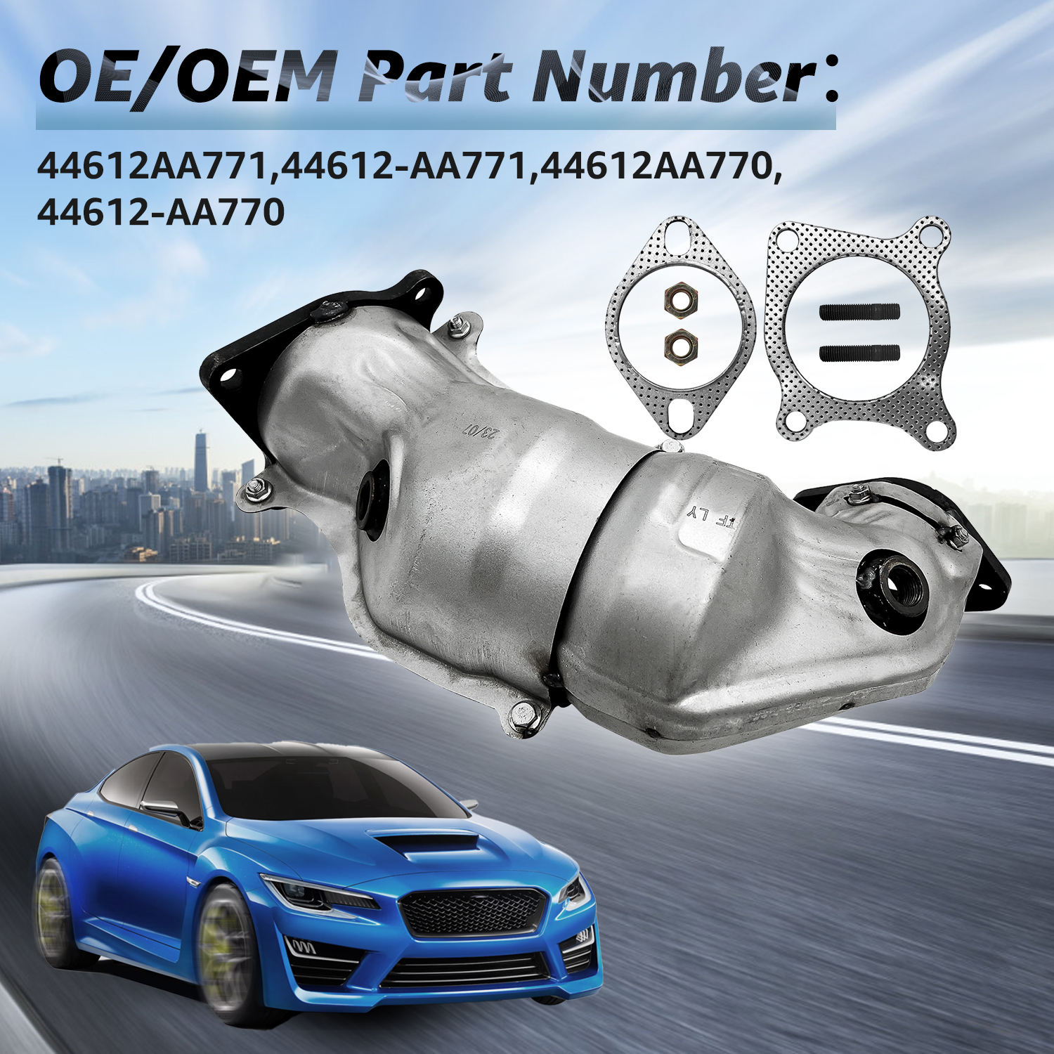 Catalytic Converter fit for Subaru WRX 2015-2021 Forester XT 2.0L 2014-2018