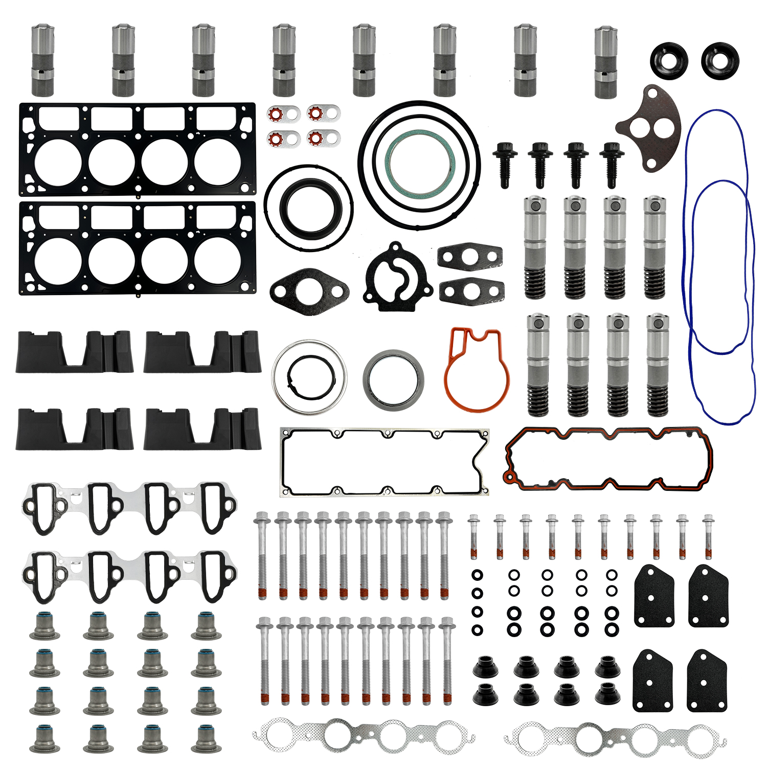 5.3 AFM DOD Lifters Replacement Kit Head Gasket Set For GMC Chevy 2005-2013 Silverado 1500 Tahoe Suburban Yukon Sierra 1500 Envoy 5.3L, HS26191PT AFM10448