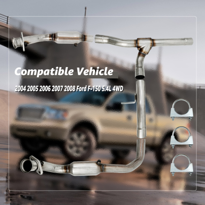 Catalytic Converter for Ford F150 5.4L V8 2004-2008 for Lincoln Mark 2006-2008 - Left & Right 