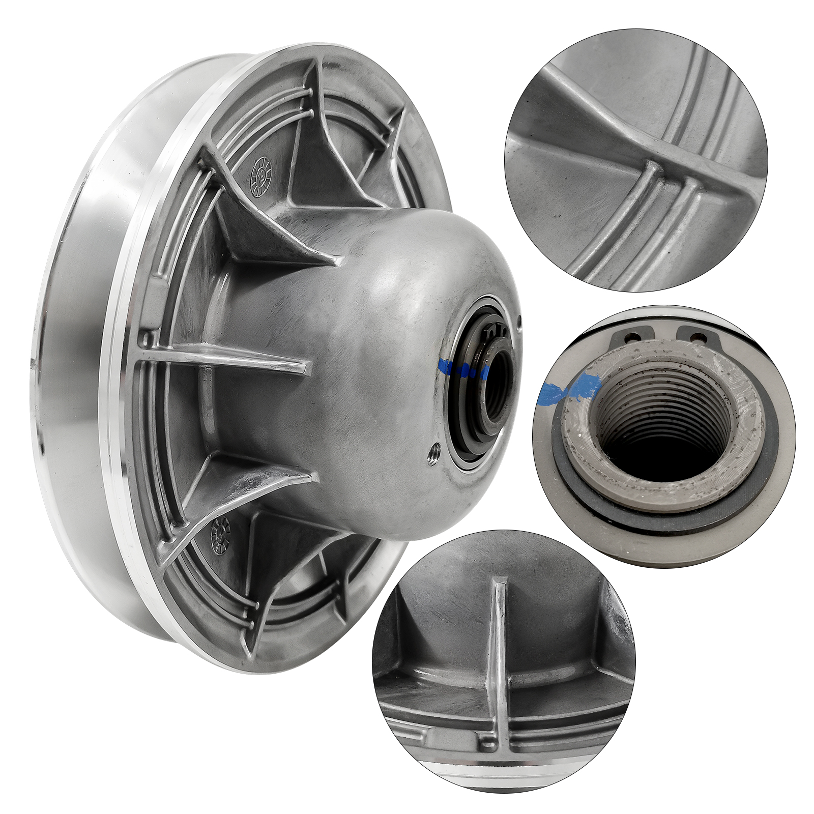 Primary Secondary Clutch Compatible with Polaris Sportsman 400 450 500, Scrambler 400 500, Ranger 400 425 500 TM, Magnum 325 330 425 500, Trial Boss 250 300 325 330 350