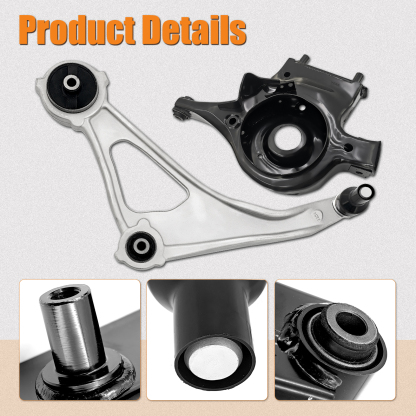 4-Piece Lower Control Arm Kit for Nissan Altima (2015–2018, 2.5L/3.5L) & Maxima (2016–2021, 3.5L) – Front Suspension Kit