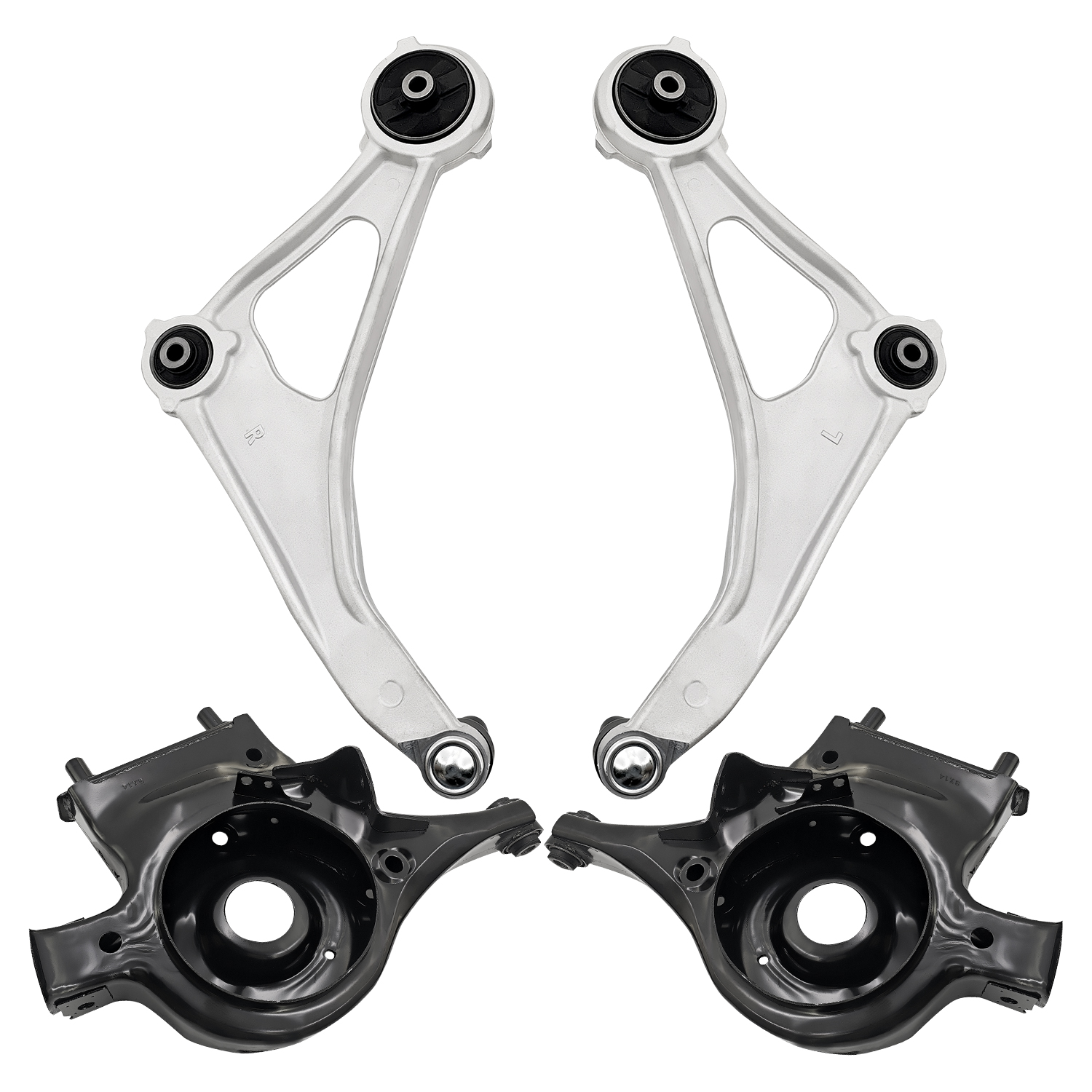 4-Piece Lower Control Arm Kit for Nissan Altima (2015–2018, 2.5L/3.5L) & Maxima (2016–2021, 3.5L) – Front Suspension Kit