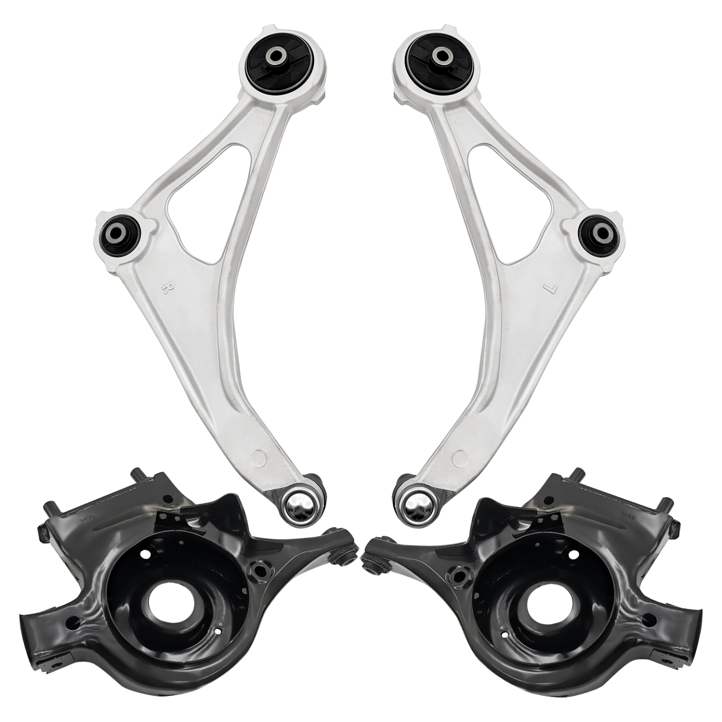4-Piece Lower Control Arm Kit for Nissan Altima (2015–2018, 2.5L/3.5L) & Maxima (2016–2021, 3.5L) – Front Suspension Kit