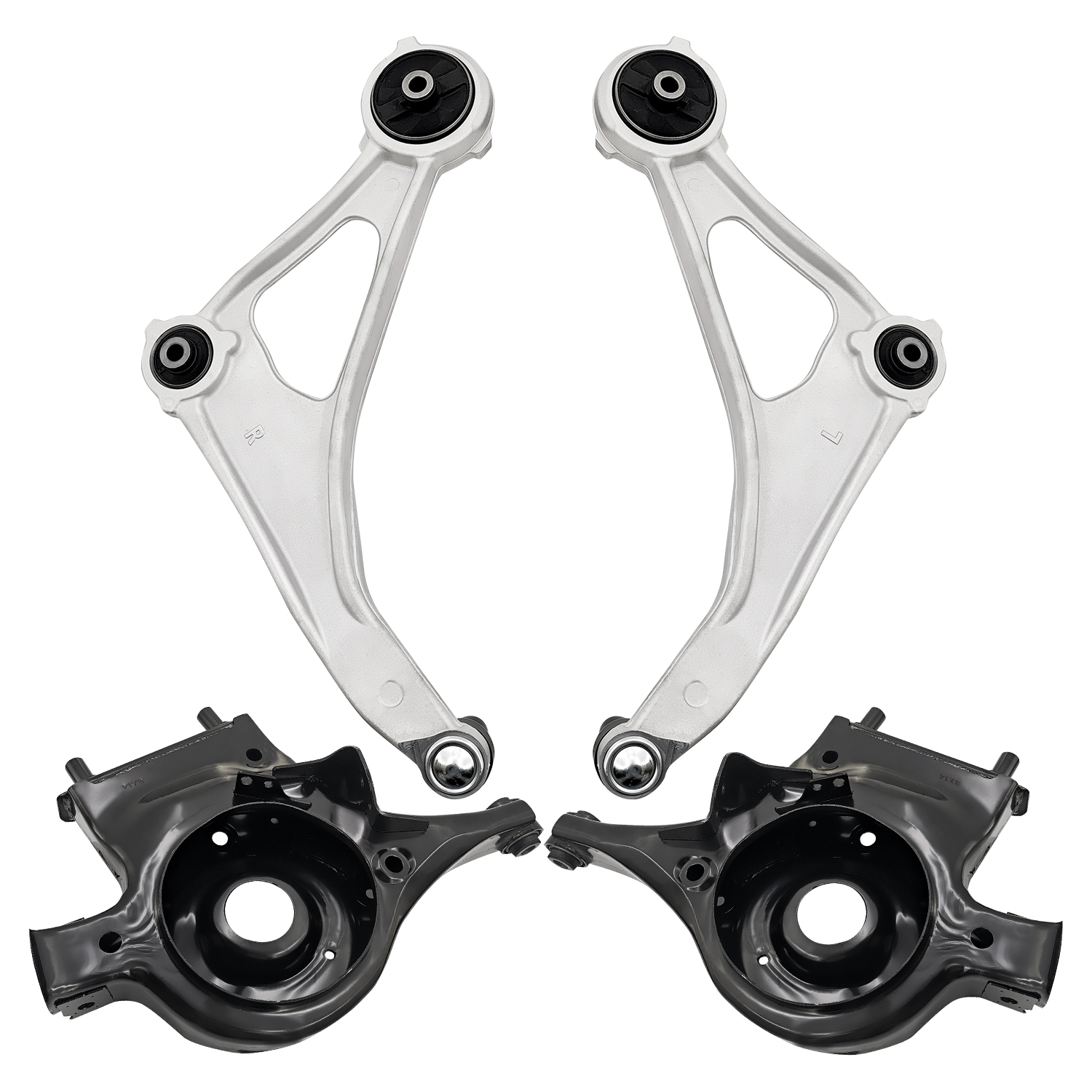 4-Piece Lower Control Arm Kit for Nissan Altima (2015–2018, 2.5L/3.5L) & Maxima (2016–2021, 3.5L) – Front Suspension Kit