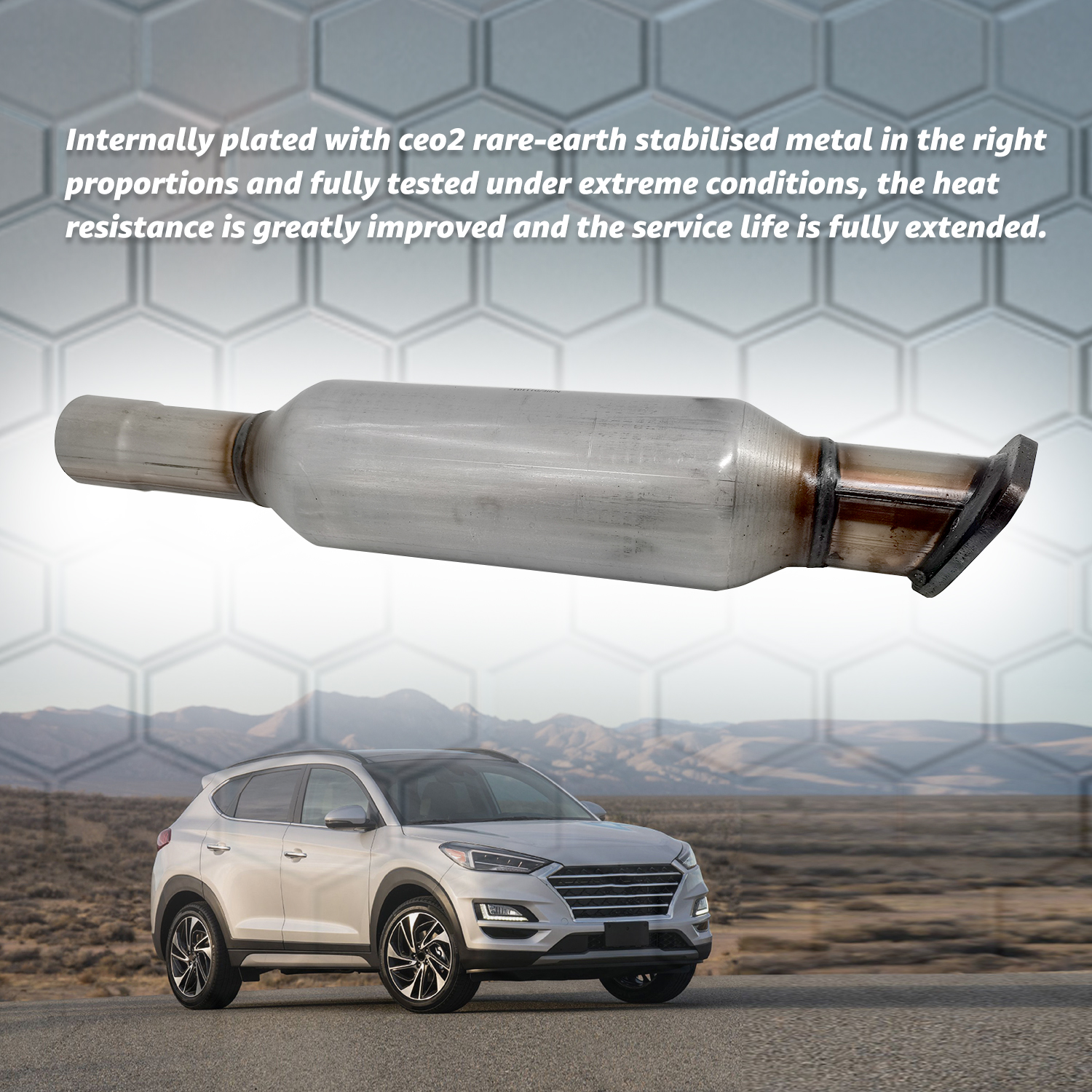 Catalytic Converter for Hyundai Tucson 2014-2016 Santa FE 2014-2015 Kia Soul 2014-2016 2.0L L4