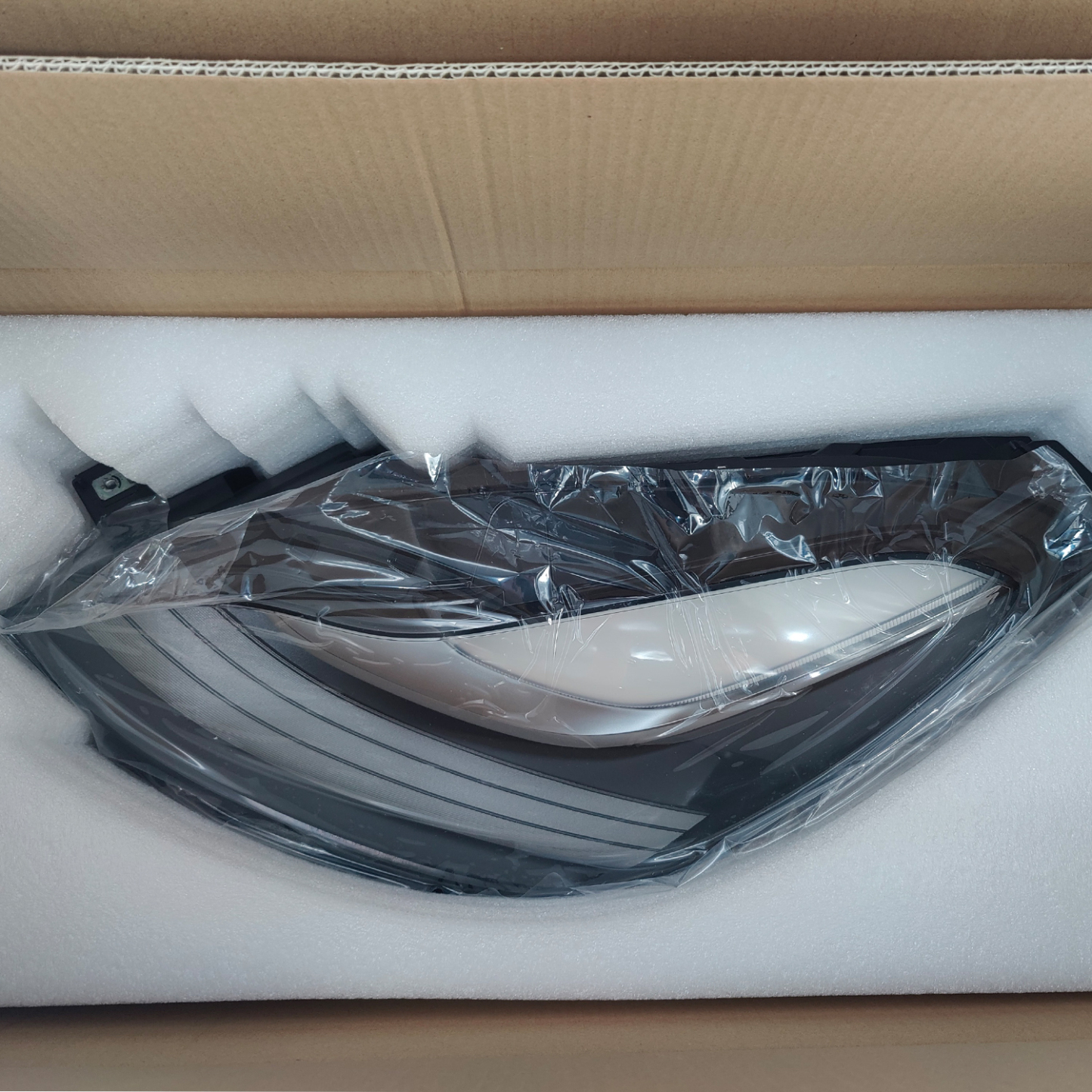 Front Left Driver Side LED Headlights Assembly Compatible with 2021-2023 Tesla Model 3 Model Y 
