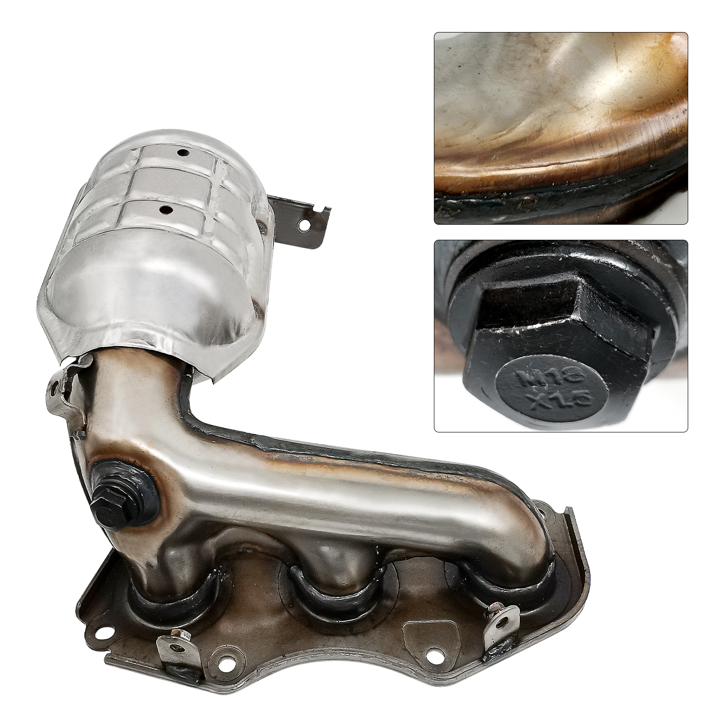 Front Rear Manifold Catalytic Converter Kit Fits 2008-2013 Toyota Highlander Sport 3.5L V6