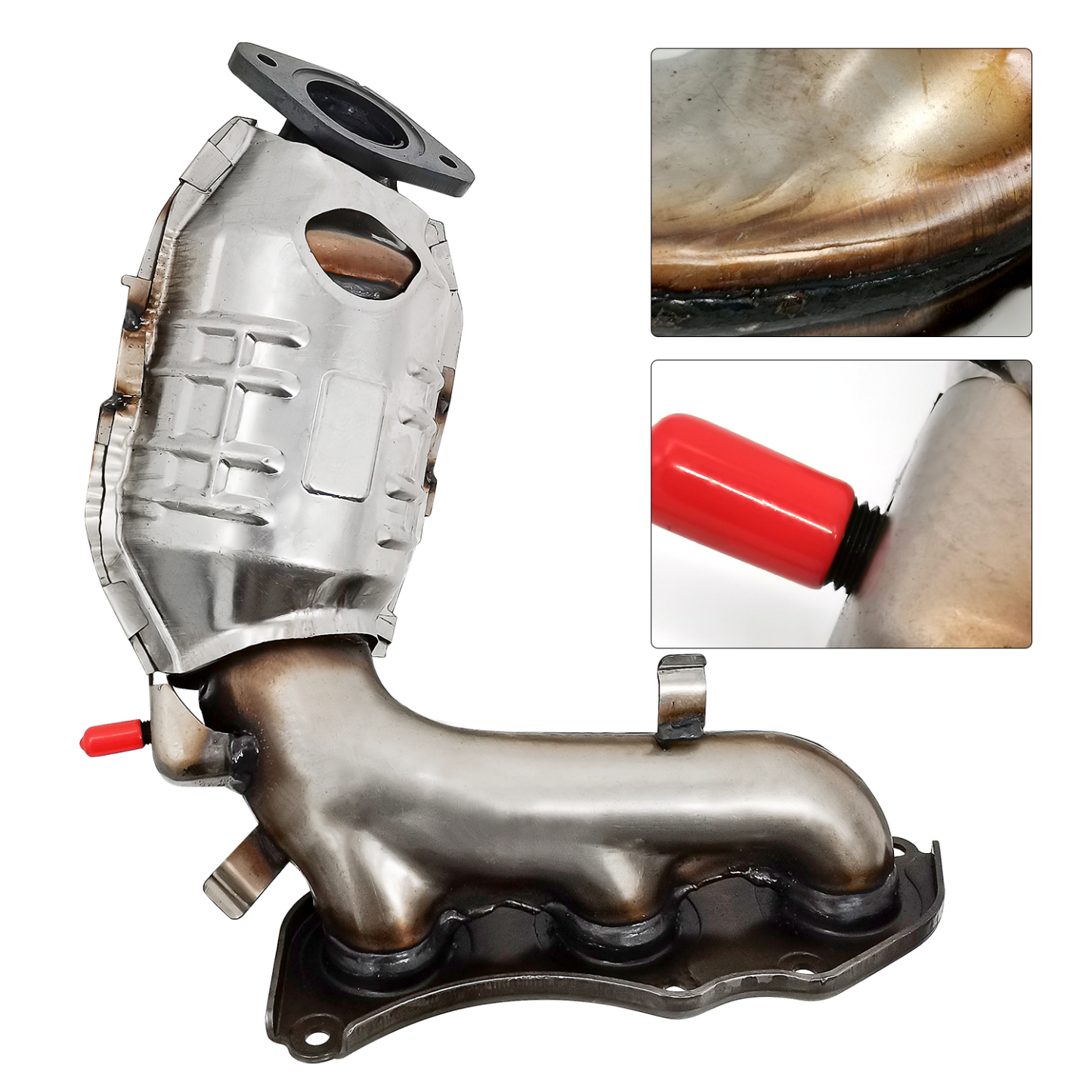 Front Rear Manifold Catalytic Converter Kit Fits 2008-2013 Toyota Highlander Sport 3.5L V6