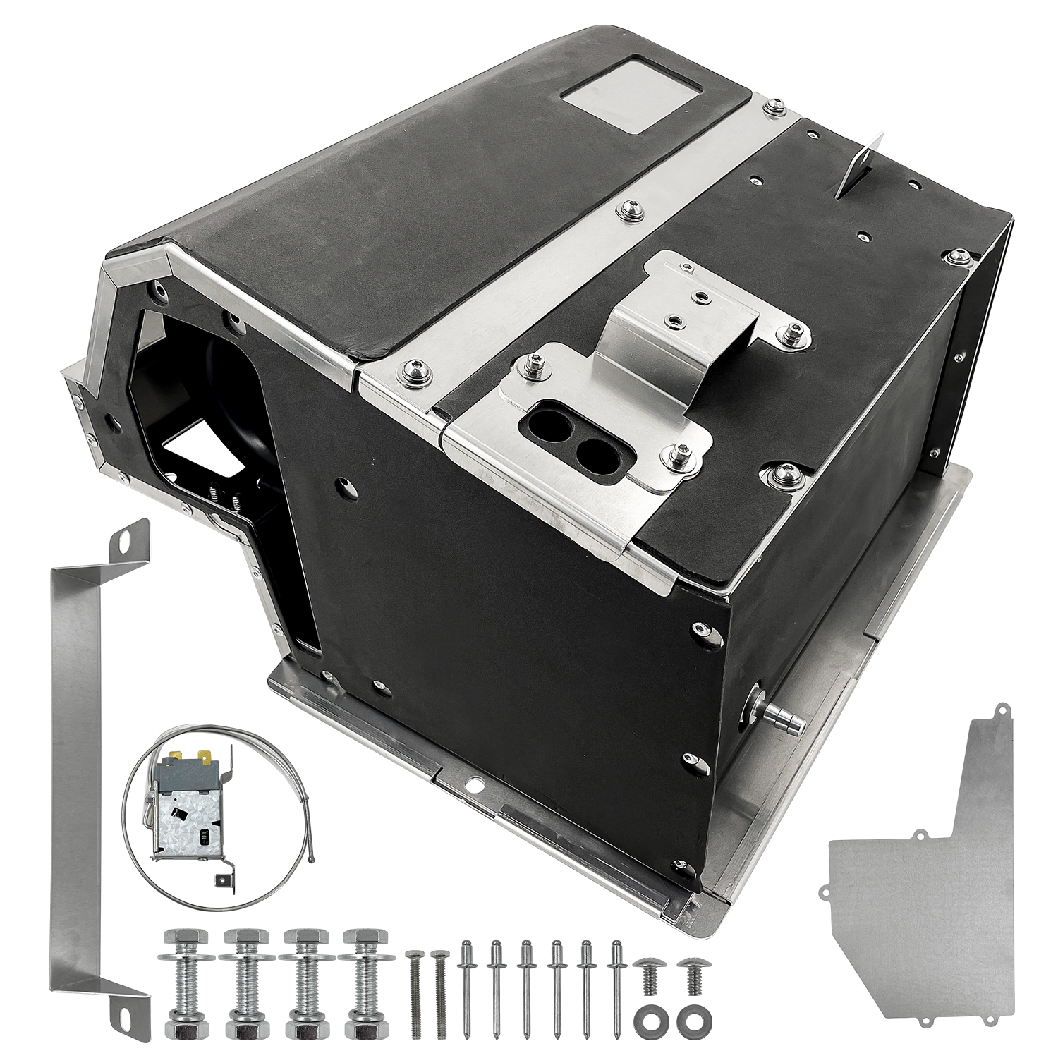AC Heater Box with Blower Motor,  fit for Kenworth W900B, W900L, W900 Series, T600, T600B, T660, T800 Aluminum Air HVAC Box