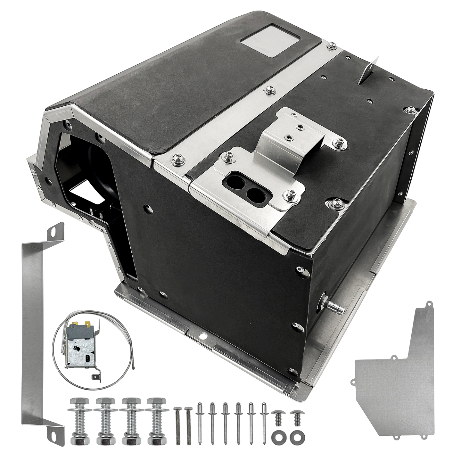 AC Heater Box with Blower Motor,  fit for Kenworth W900B, W900L, W900 Series, T600, T600B, T660, T800 Aluminum Air HVAC Box