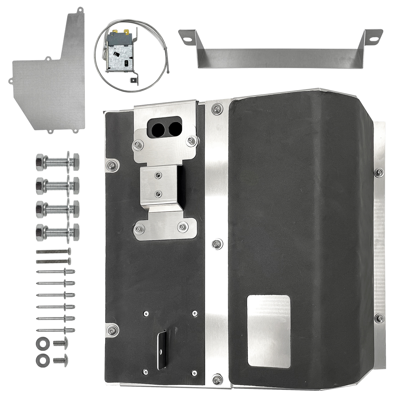 AC Heater Box with Blower Motor,  fit for Kenworth W900B, W900L, W900 Series, T600, T600B, T660, T800 Aluminum Air HVAC Box