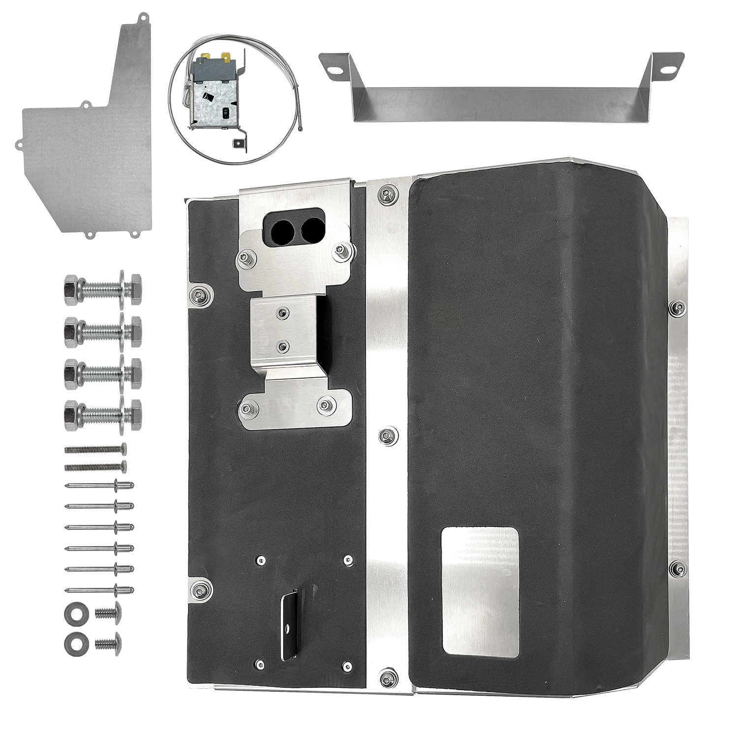 AC Heater Box with Blower Motor,  fit for Kenworth W900B, W900L, W900 Series, T600, T600B, T660, T800 Aluminum Air HVAC Box