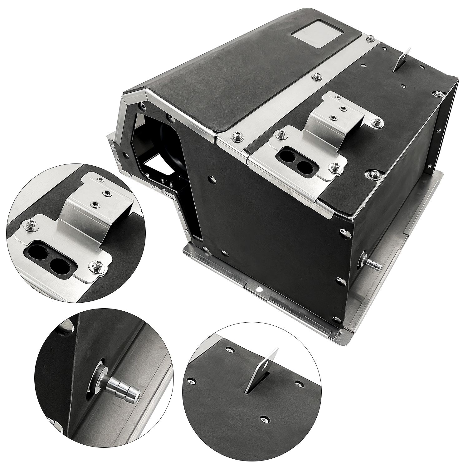 AC Heater Box with Blower Motor,  fit for Kenworth W900B, W900L, W900 Series, T600, T600B, T660, T800 Aluminum Air HVAC Box