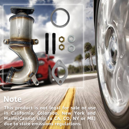 Front Catalytic Converter Compatible with 2013-2014 Dodge Dart Turbo 1.4L