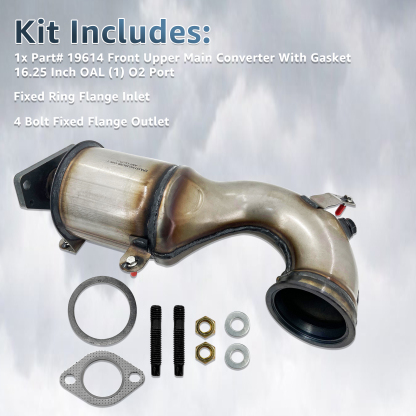 Front Catalytic Converter Compatible with 2013-2014 Dodge Dart Turbo 1.4L