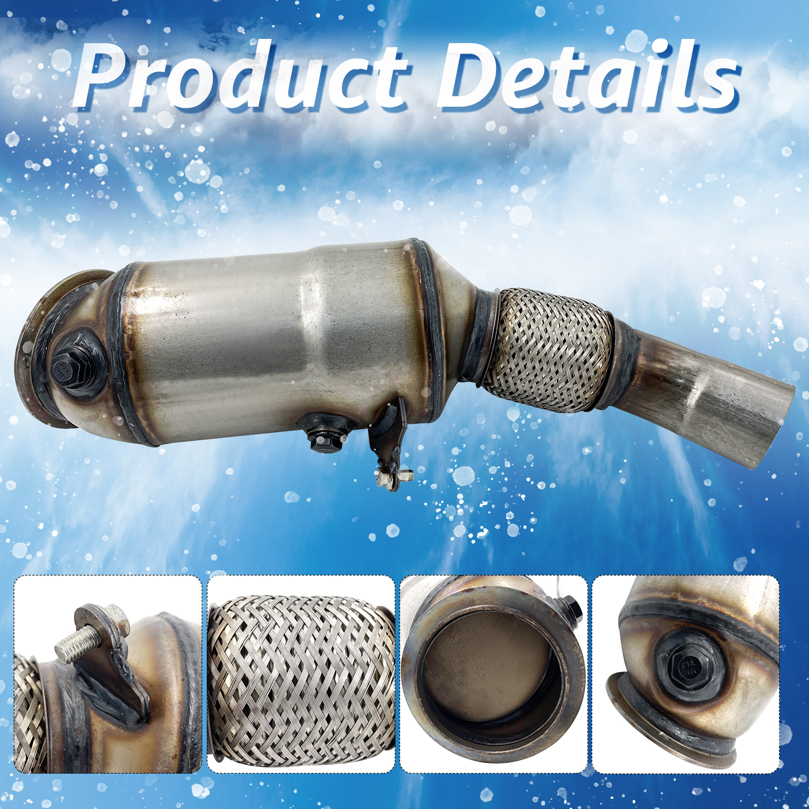 Front Catalytic Converter Fits For 2013-2017 BMW 228i xDrive 320i 328i 428i L4 2.0L