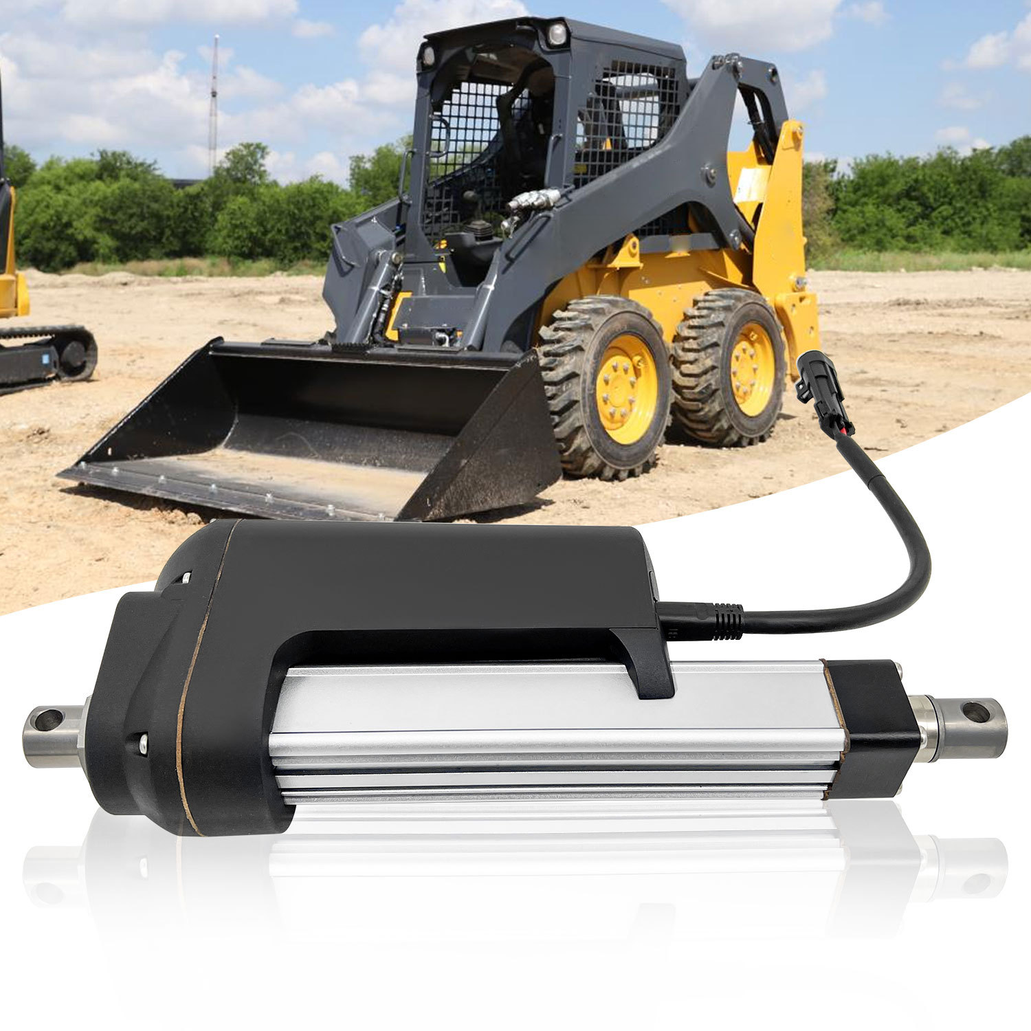 AT494284 Quick Tach Actuator fit for John Deere 318D 320D 323D 319D 329D 328E 204K 204L 244J 244K 244L 304J