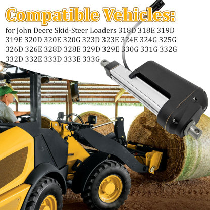 AT494284 Quick Tach Actuator fit for John Deere 318D 320D 323D 319D 329D 328E 204K 204L 244J 244K 244L 304J