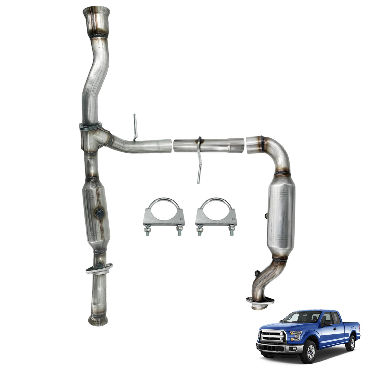 Catalytic Converter Fit for Ford F150 2015-2020 3.5L V6 TURBO