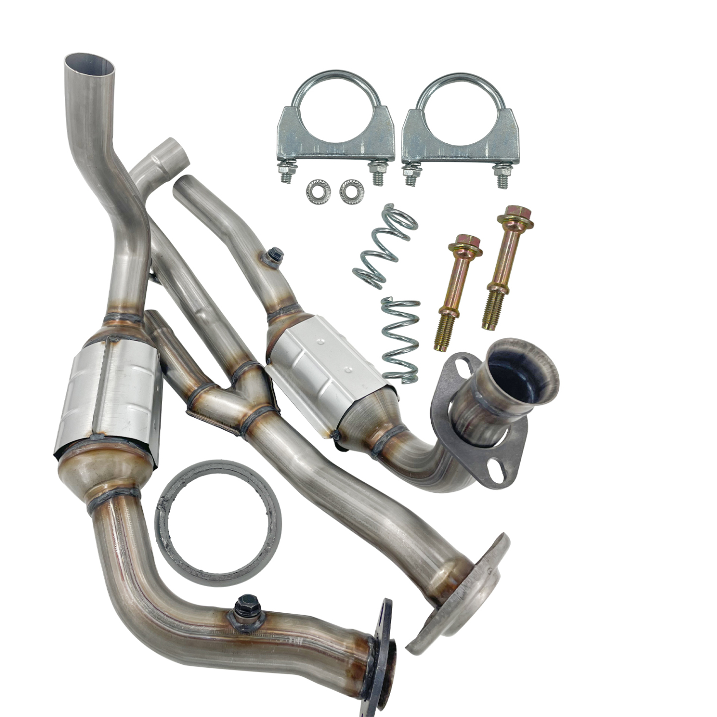 Left & Right Catalytic Converter Compatible with Jeep Liberty 3.7L V6 2005-2007